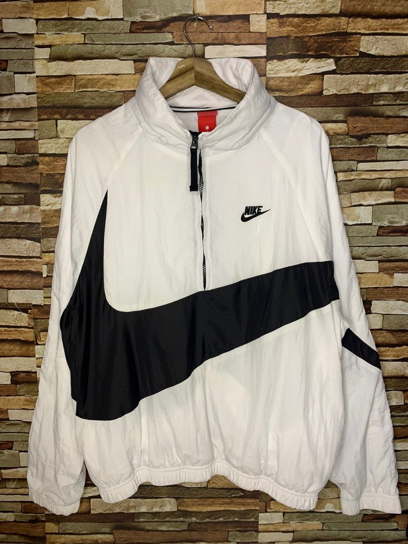 Nike big sales swoosh anorak jacket