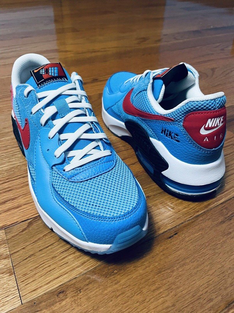 Red white and cheap blue nike mens shoes