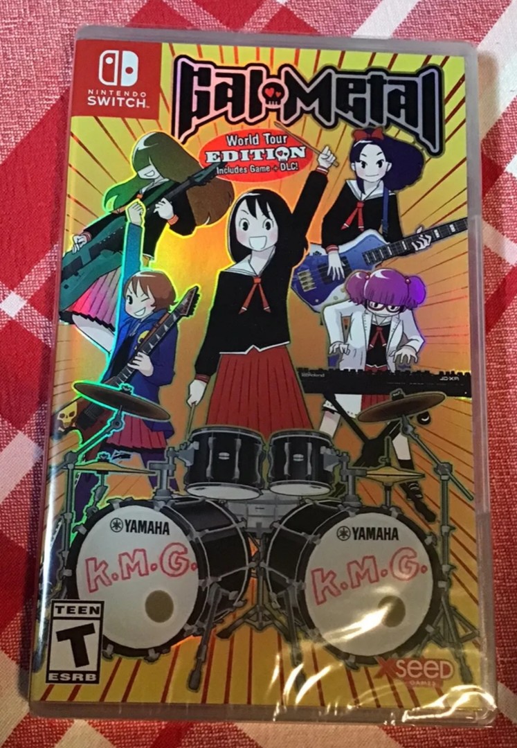 Nintendo Switch Gal Metal World Tour Edition (CODE:A1234), Video Gaming,  Video Games, Nintendo on Carousell