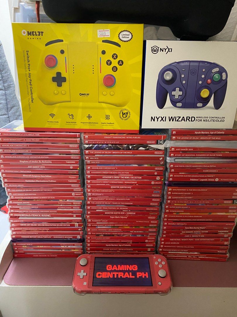 Nintendo Switch Physical Games for SALE (Category: Nintendo) located in Mandaluyong City. Submitted by gamingcentralph (Listing ID 1251605500, Image 1). Description: NINTENDO SWITCH GAMES (Aug 28, 2023) Long post ahead, bawal po sa maiksi ang attention span at mahina ang reading comprehension. :) 1-2 Switch 1500 (with case, no cover art) Animal Crossing New Horizon 1800 ARMS 1800 Assassins Creed 3 900 Assassins Creed Ezio Collection 1250 Assasins