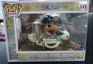 Funko Pop! Rides Animation: One Piece - Luffy with Going Merry 2022 Fa –  Fundom