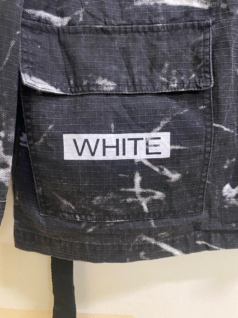 Off white discount marble jacket