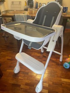 Oribel Cocoon High Chair (Slate color)