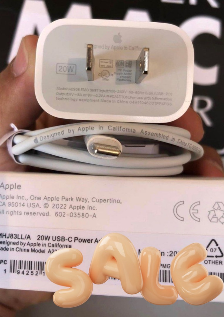 Original Apple iPhone Charger Set, Mobile Phones & Gadgets, Other