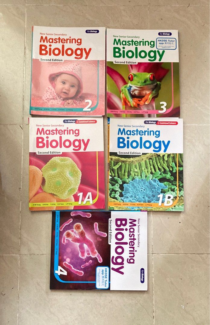 Oxford New Senior Secondary Mastering Biology 1A, 1B, 2, 3 & 4 ( Second ...