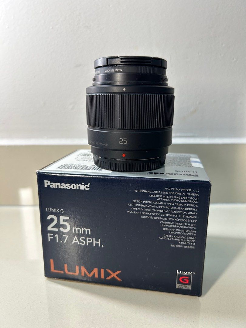 Panasonic LUMIX G 25mm F1.7 ASPH. 人気TOP - レンズ(単焦点)