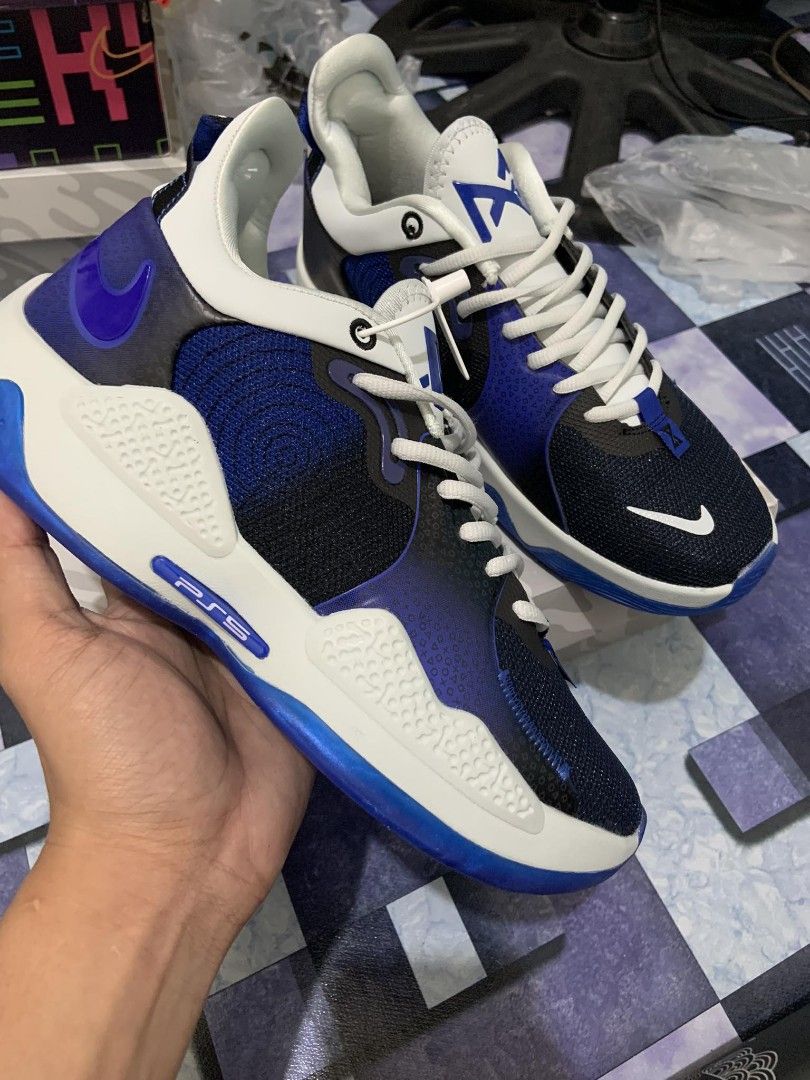 PG 5 PlayStation blue Luxury Sneakers Footwear on Carousell