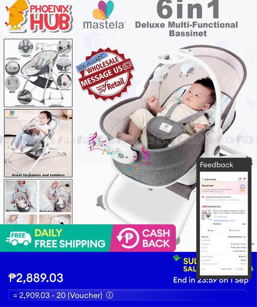 Phoenix discount baby bassinet