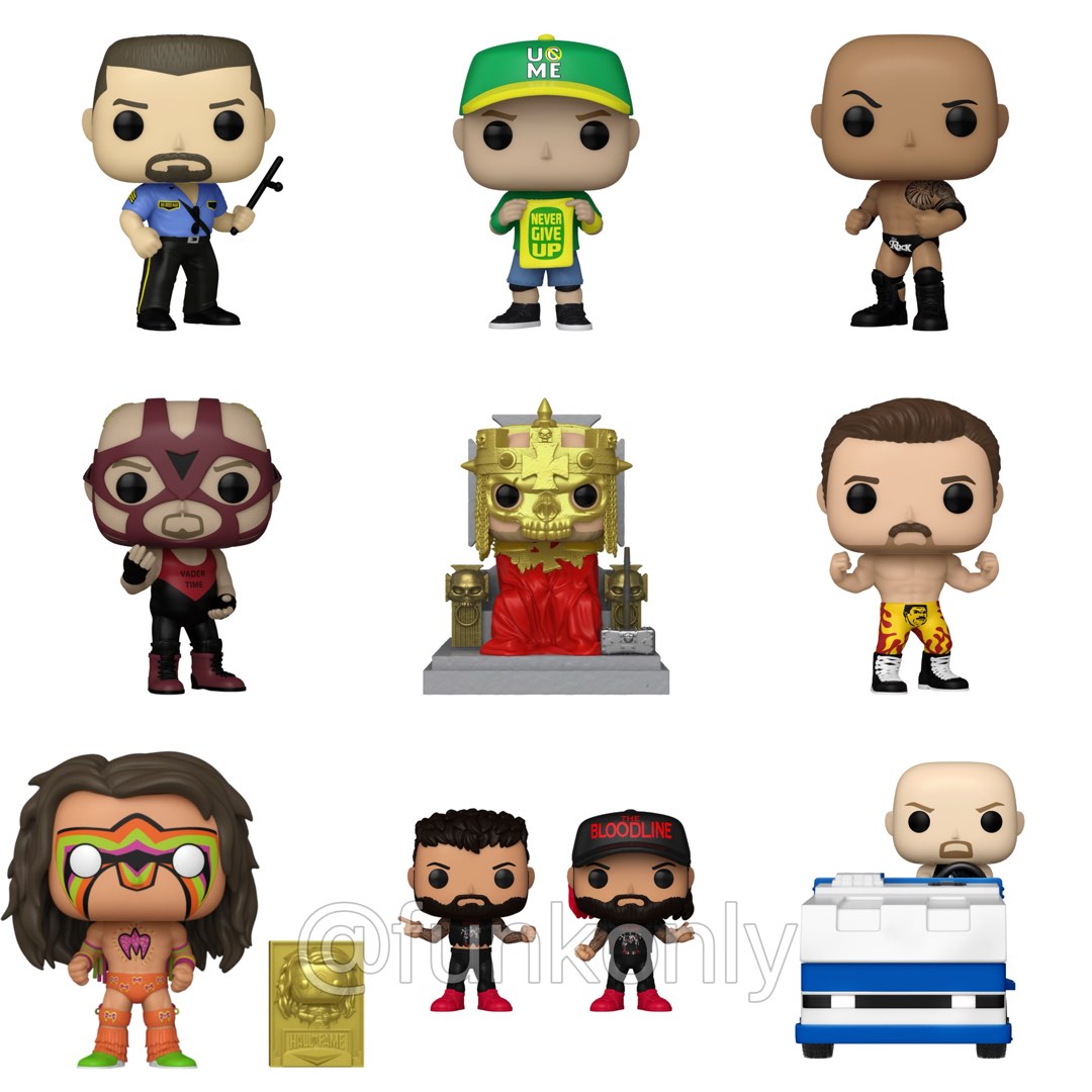 Funko Pop! WWE: Hall of Fame - Ultimate Warrior with Plaque GameStop Exclusive Bundled with a Byron's Attic Protector : Buy Online at Best Price in KSA - Souq is now