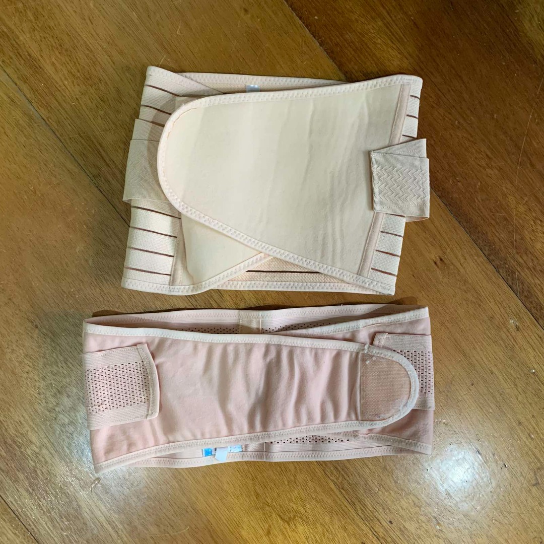 Post Partum Maternity Waist Girdle Medium Size with Free Hip Girdle on