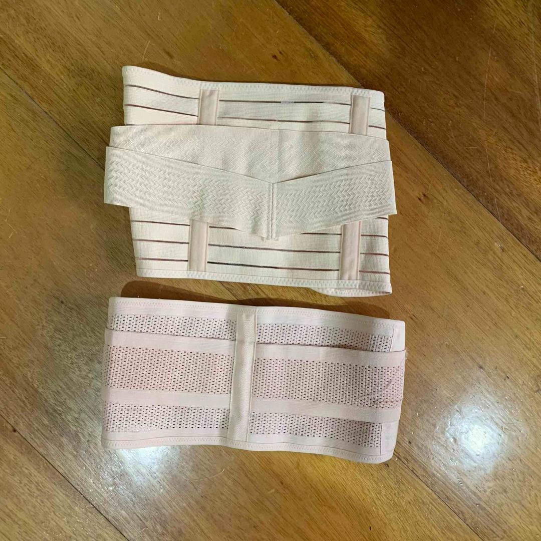 Post Partum Maternity Waist Girdle Medium Size with Free Hip Girdle on