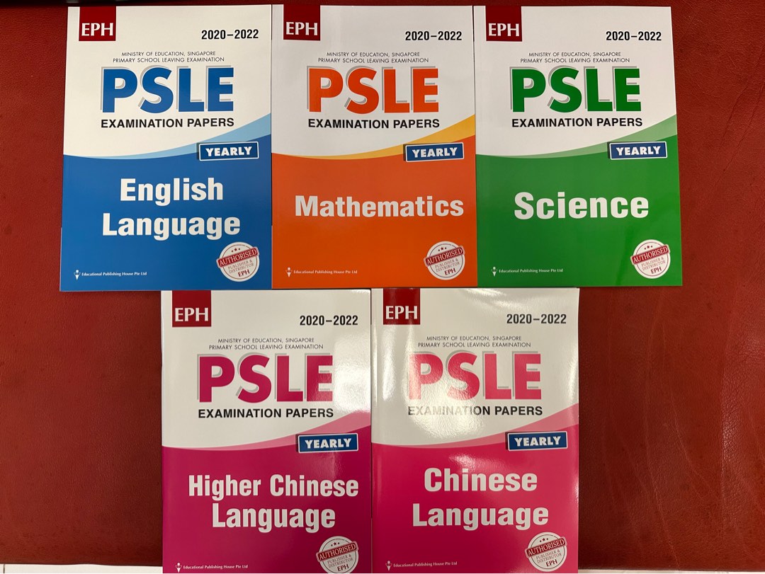 PSLE Examination Papers Yearly 2020-2022, Hobbies \u0026 Toys, Books \u0026 Magazines, Assessment Books on ...