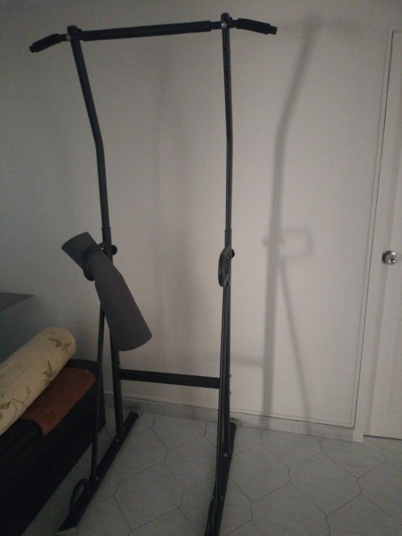 Everlast heavy bag stand with pull up bar sales