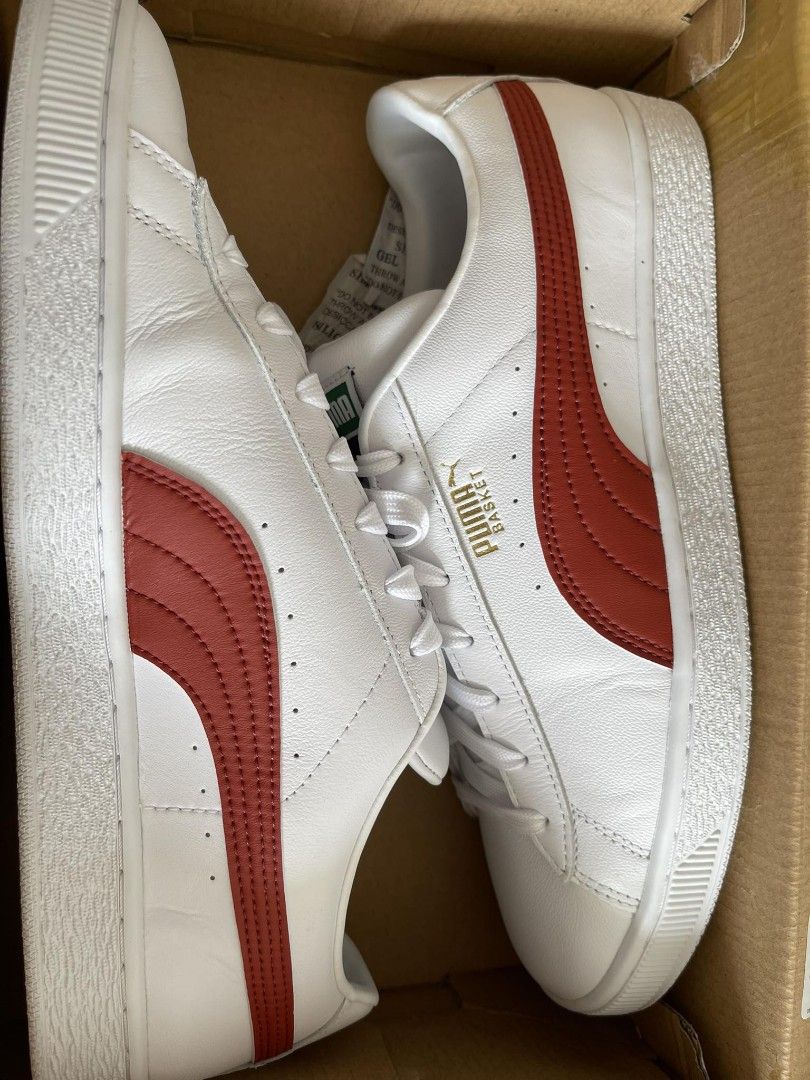 Puma Genuine Leather Basket Classic XXI Men s Fashion Footwear Sneakers on Carousell