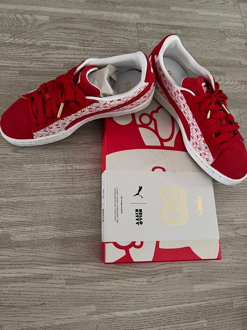 Puma hello kitty suede top