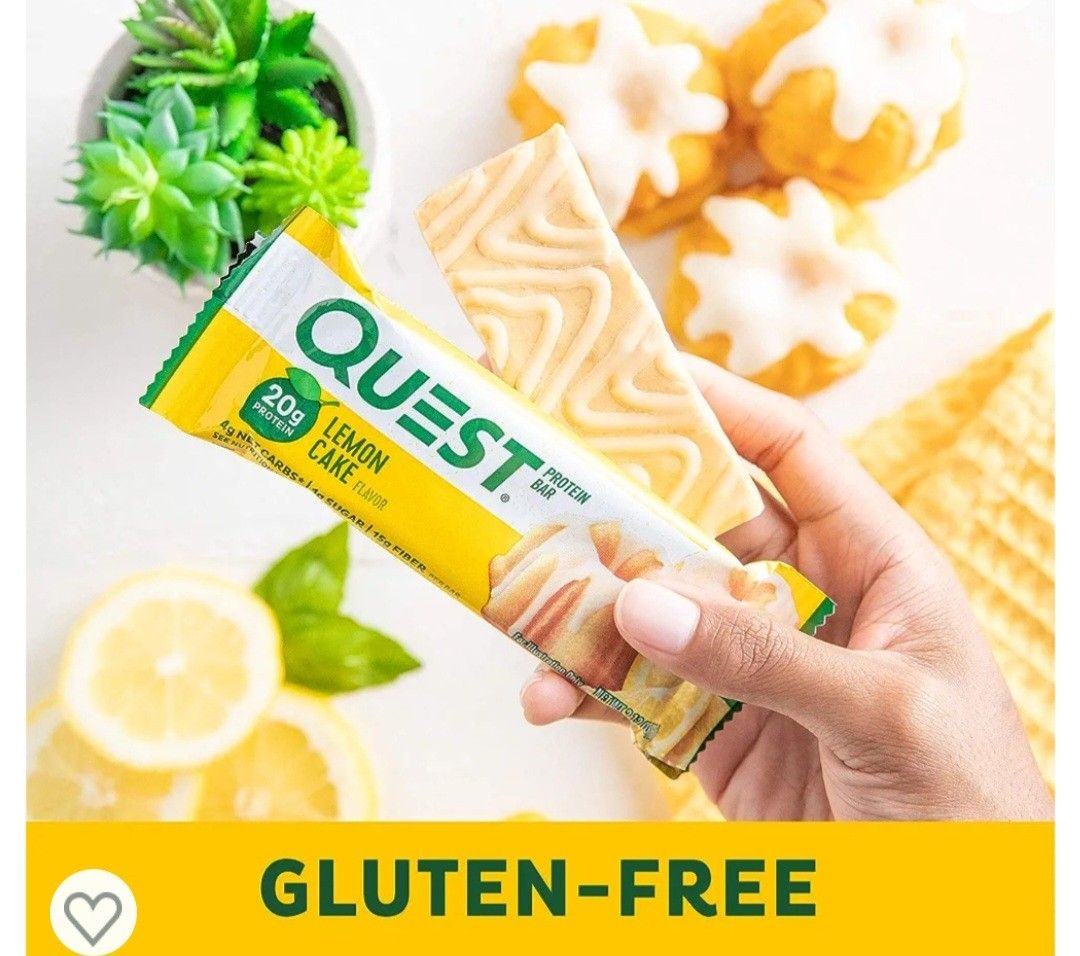 Quest Bar Lemon Cake, Health & Nutrition, Health Supplements, Health