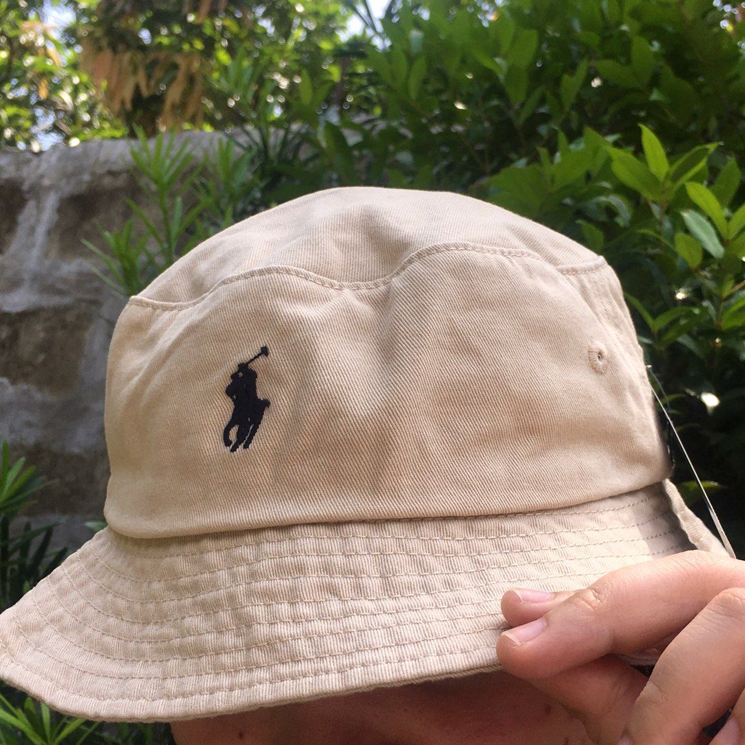 polo ralph lauren bucket hat/cap, Men's Fashion, Watches & Accessories, Cap  & Hats on Carousell