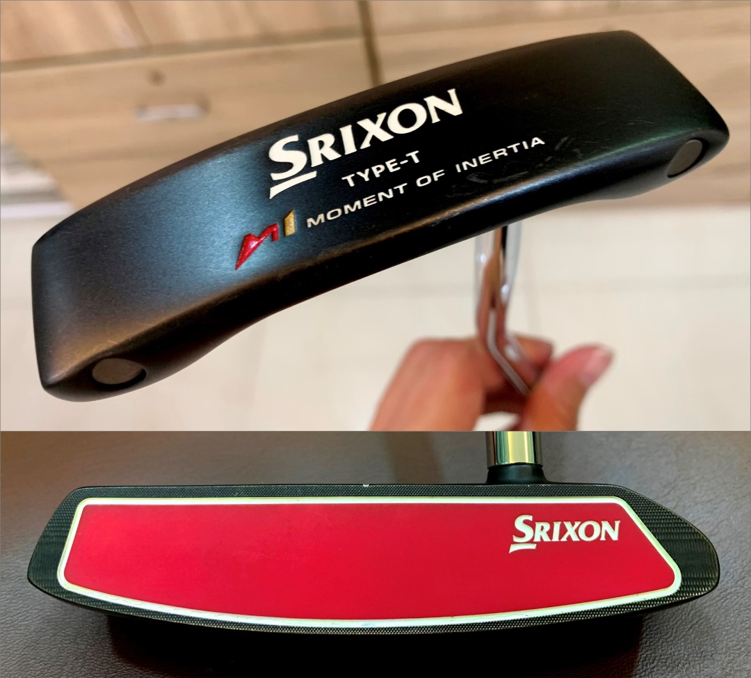 Rare Srixon TypeII Moment of Inertia Golf Putter Face Balanced