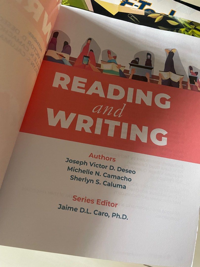 Reading and Writing by Joseph Victor Deseo Michelle Camacho Sherlyn