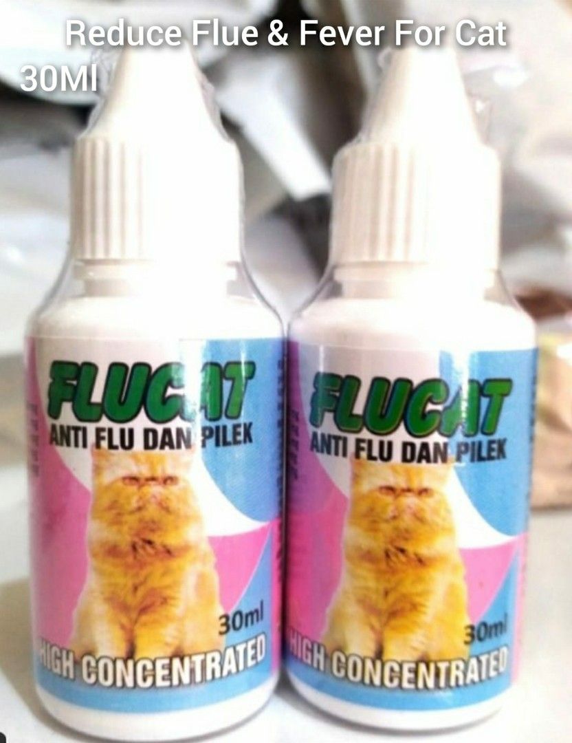 Reduce Flue and Fever for cat kitten super effective Great deal just