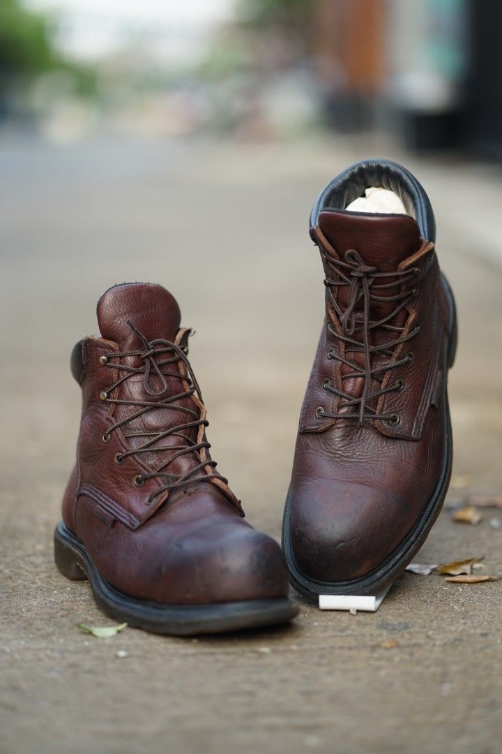 REDWING 2406 MADE IN USA STEEL TOE SIZE 47 Fesyen Pria Sepatu