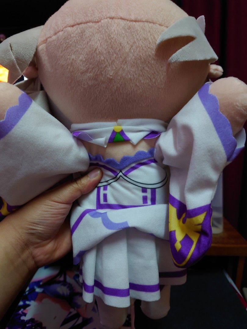 ReZero Emilia Plush, Hobbies & Toys, Collectibles & Memorabilia, Fan