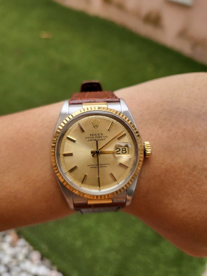 Rolex datejust hot sale 36mm 1601