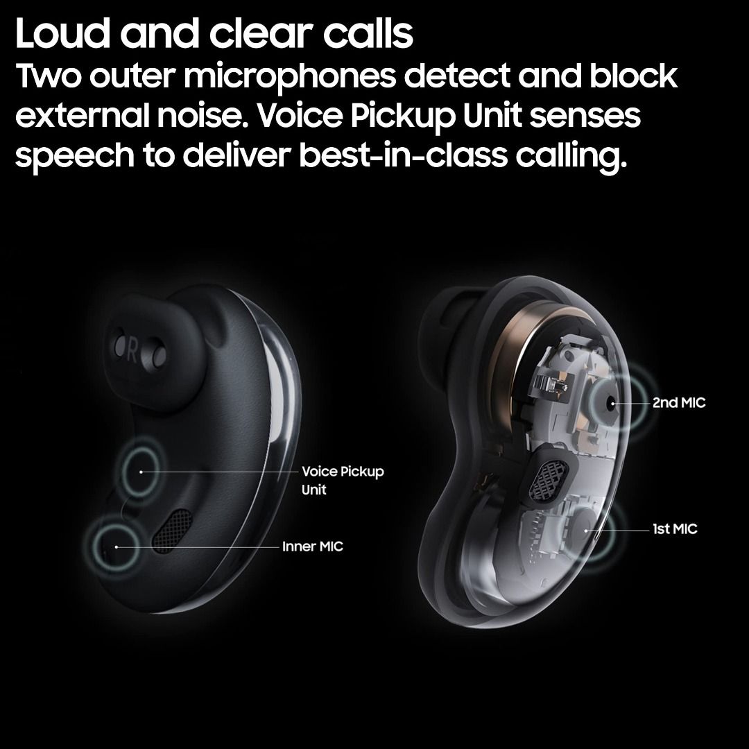 Samsung Galaxy Buds Live R180 Bluetooth Wireless Earbuds BLACK