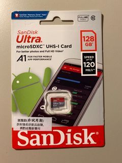 SanDisk micro SDXC 記憶卡 128G
