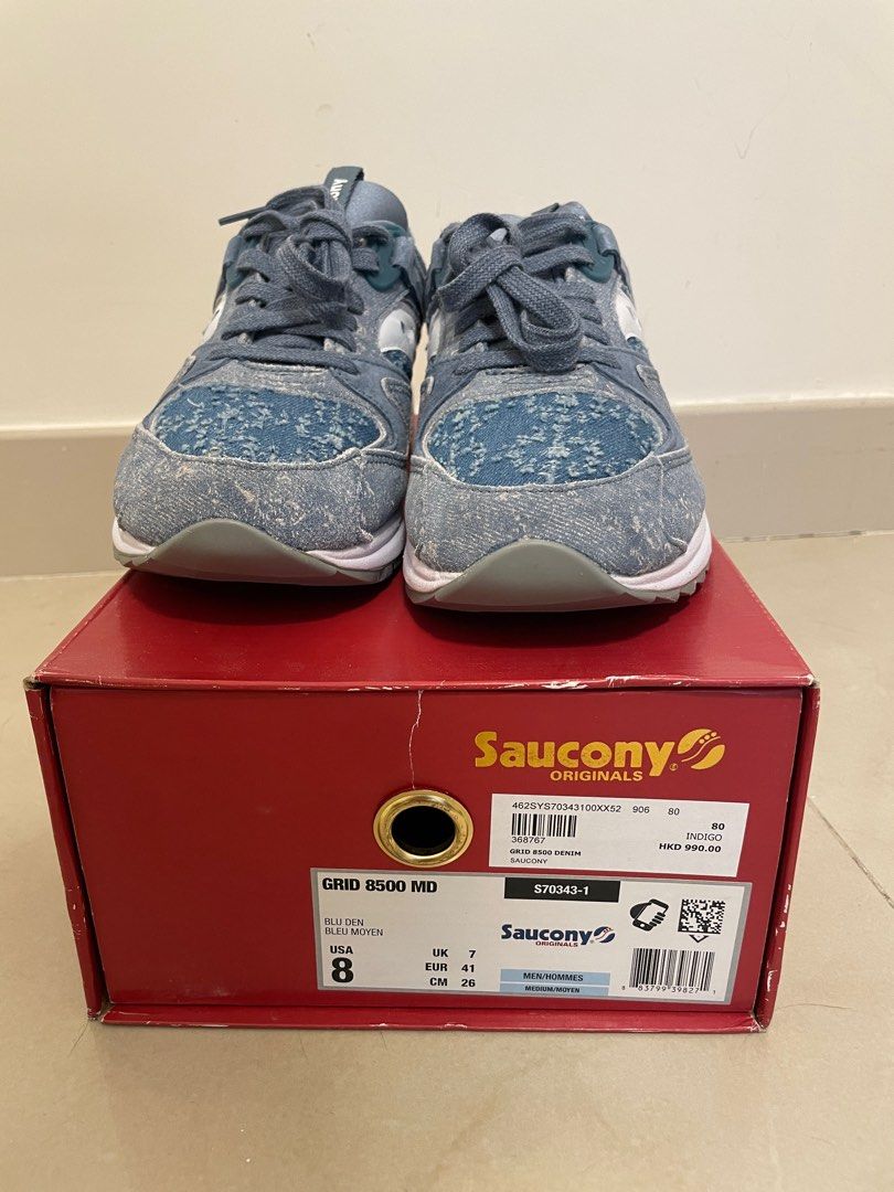 Saucony grid 8500 sales bleu