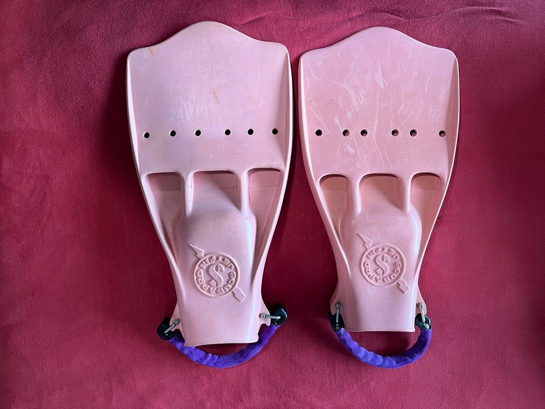 Scuba Pro Pink Jet Fins Size M Sports Equipment Sports Games