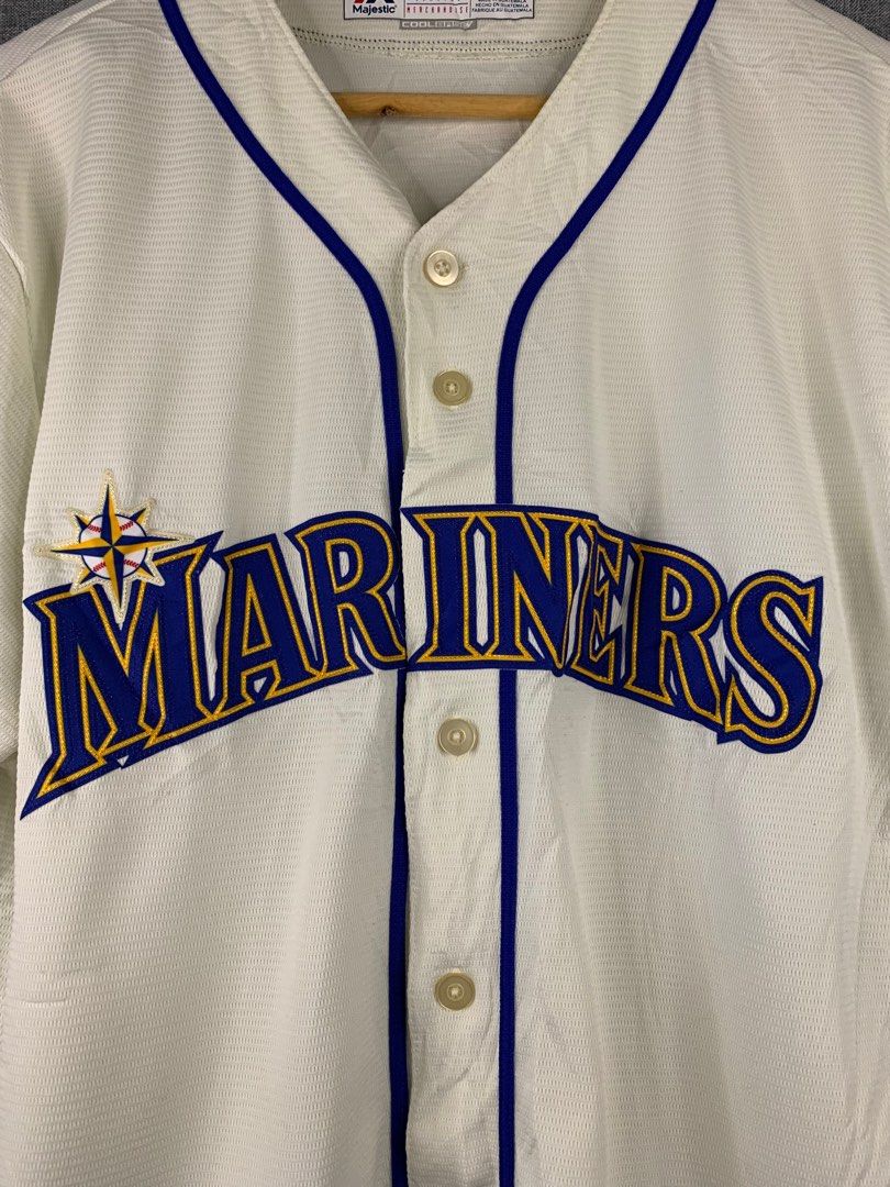 Jay Buhner Mariners Retro Shirt Seattle Throwback Rare MLB 90's