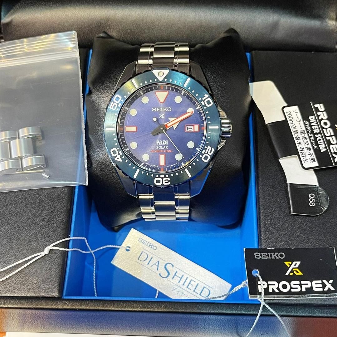 Seiko padi titanium solar on sale limited edition