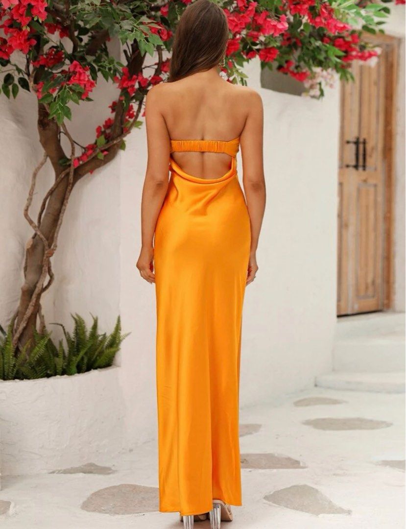 chinese dress ladies Shein Dress With Cutouts At The Sides At The Waist  YASYA MINOCHKINA