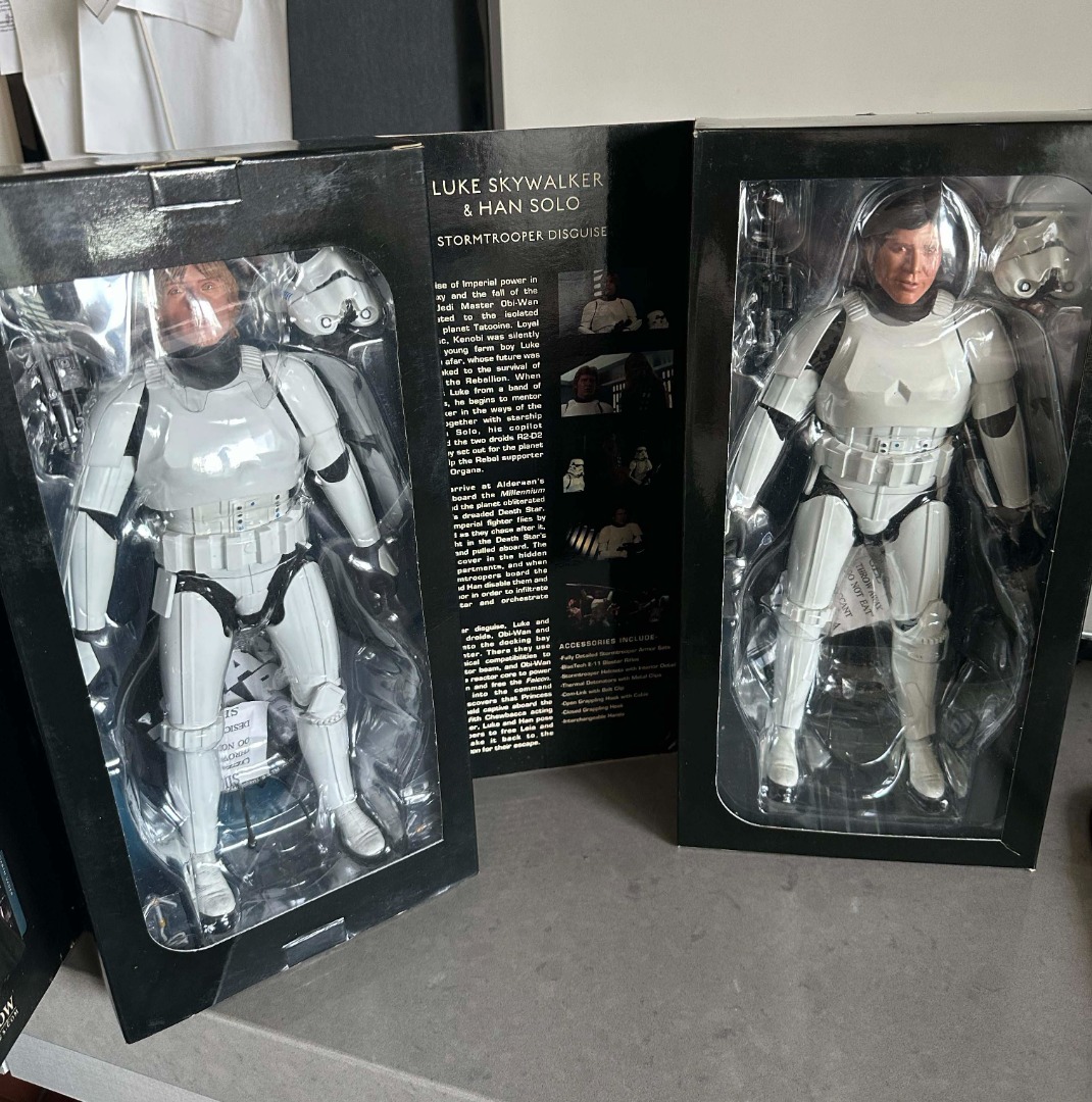 Figurine Fox Sideshow Star Wars - Échelle 1/6 - Hot Toys - Occasion Emballage Ouvert