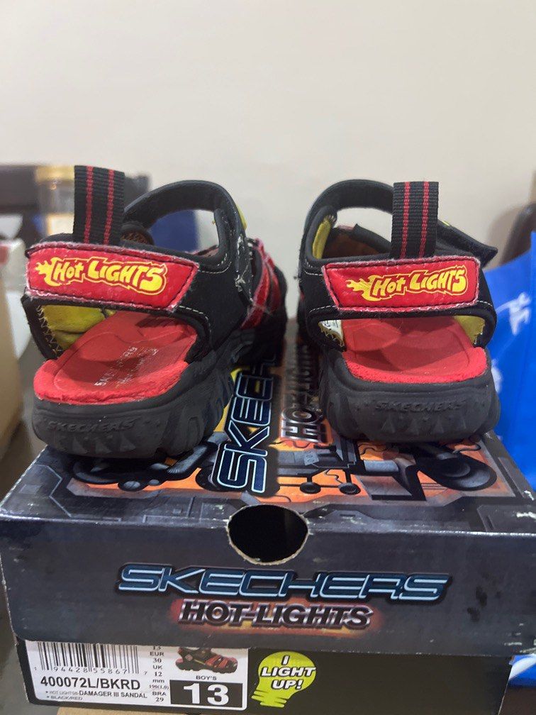 Skechers hot lights damager online
