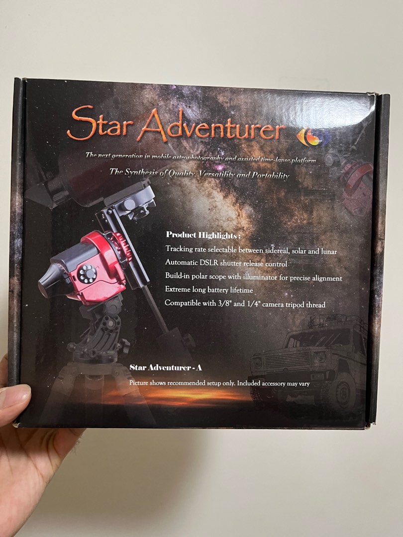 Skywatcher star adventurer 星野赤道儀/天文攝影, 攝影器材, 攝影配件