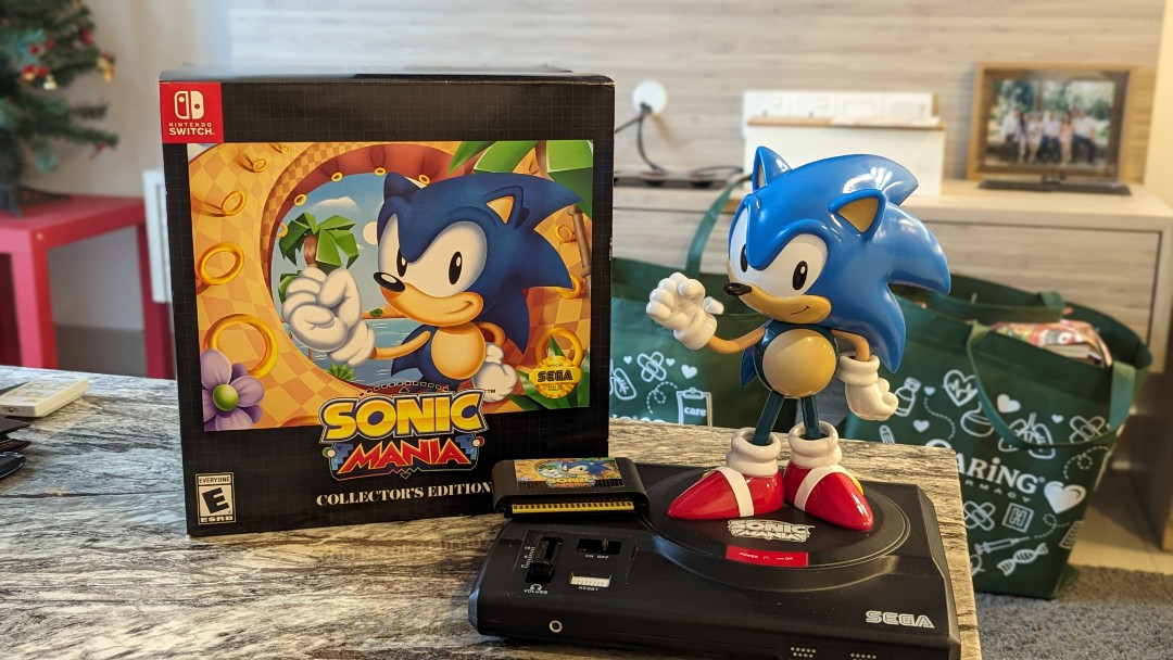 The Switch Version Of The Sonic Mania Collector's Edition Has Been