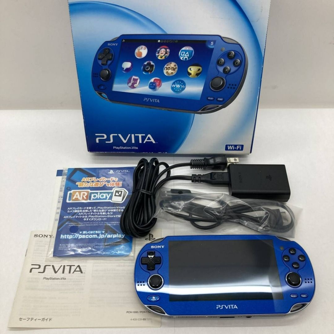 SONY 索尼PS VITA PCH-1000 藍色, 電子遊戲, 電子遊戲機, PlayStation