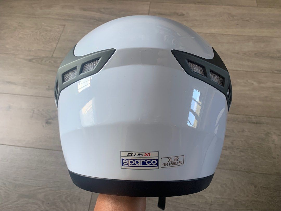 SPARCO CLUB X1 WHITE XL - ヘルメット