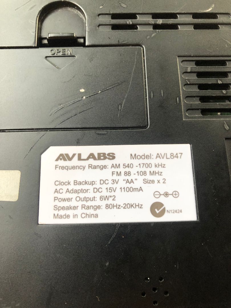Speaker AV Labs, Elektronik, Audio di Carousell