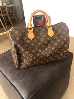 Louis Vuitton, Bags, Louis Vuitton Speedy 35 Lock Key And Dust Bag Great  Condition Always Classic