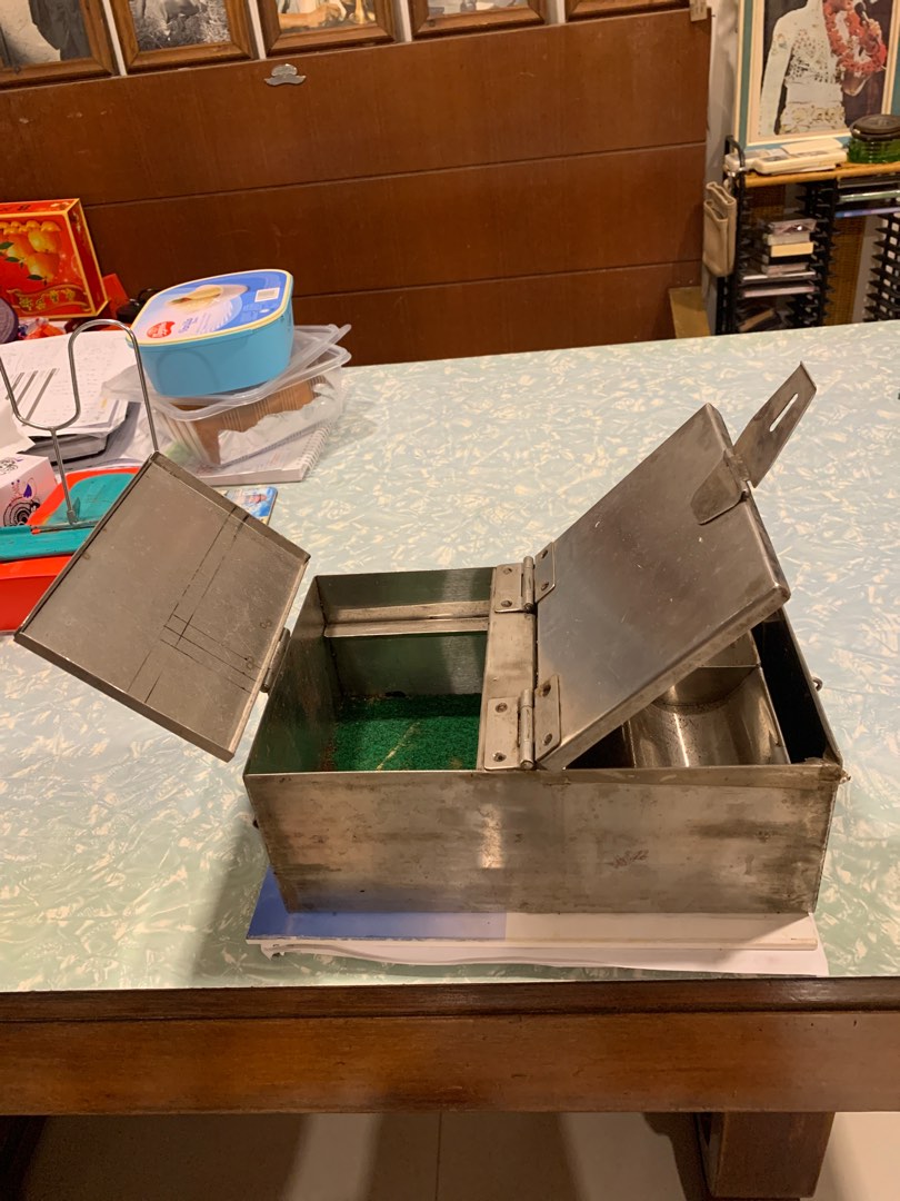Stainless steel cash box, Hobbies & Toys, Memorabilia & Collectibles ...
