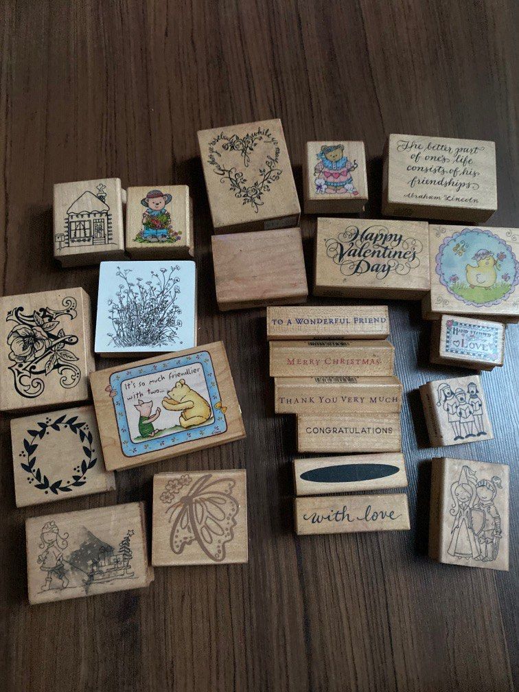 Stamps for journaling, Desain & Kerajinan Tangan, Alat & Bahan