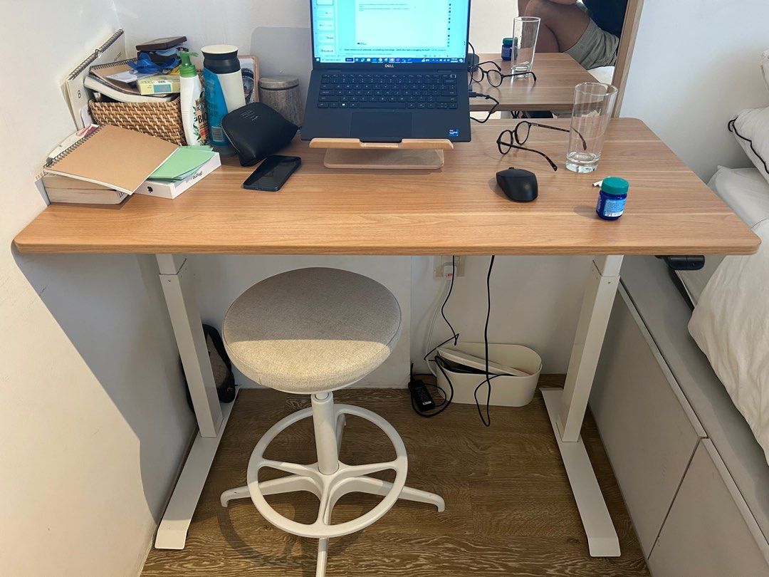 Skarsta standing shop desk