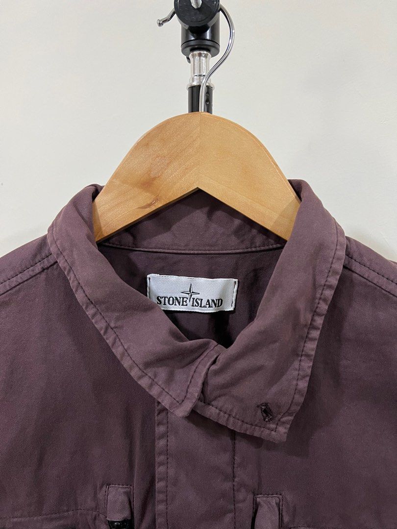 Stone island clearance pocket overshirt