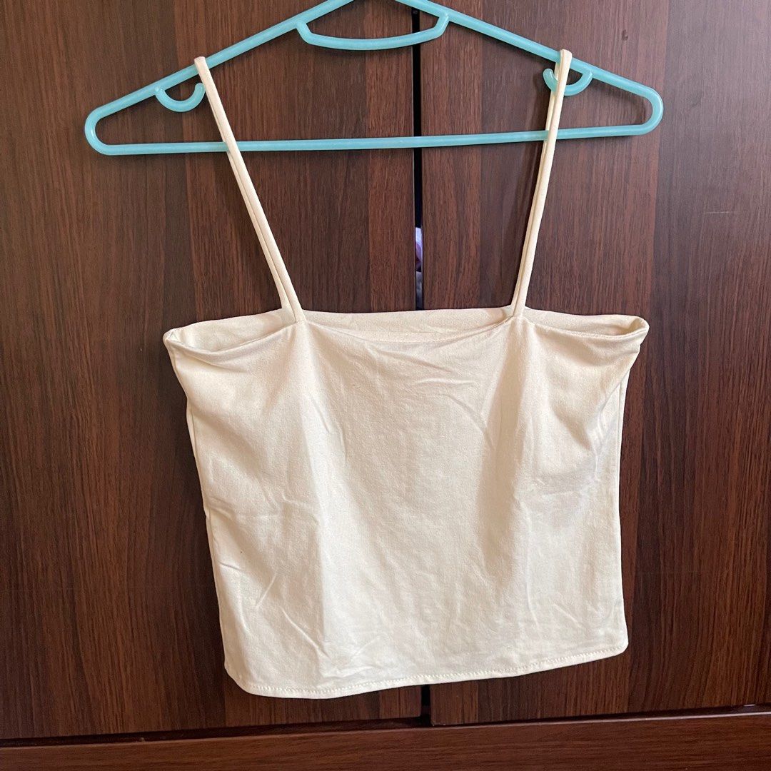 string top, Women's Fashion, Tops, Blouses on Carousell