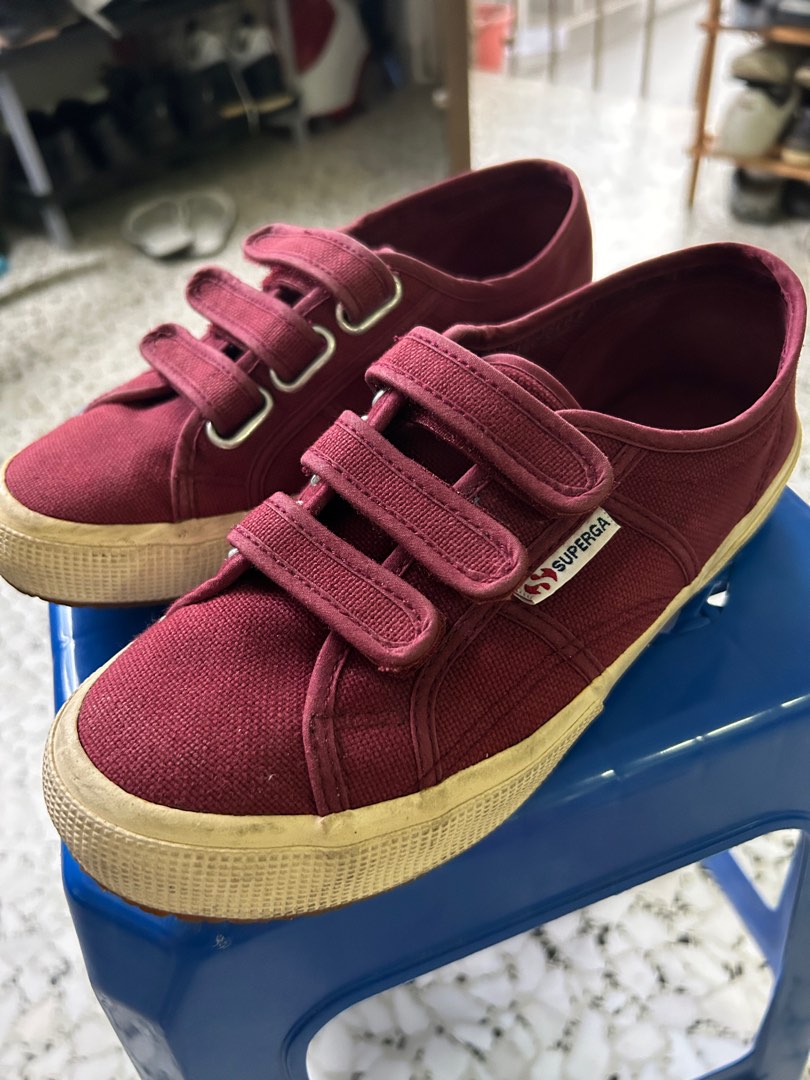 Maroon clearance superga sneakers