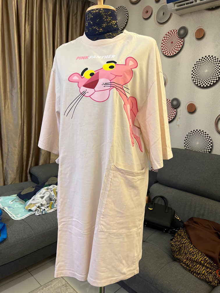 Pink panther t shop shirt dress