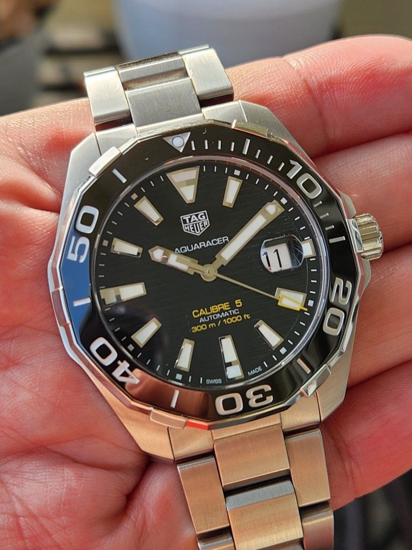 Tag heuer aquaracer ceramic shop bezel